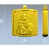 Владимирская икона - 3D модель STL для ЧПУ
