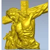 Распятие Христово - 3D модель в формате STL для ЧПУ
