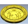 Медальон "Пётр и Феврония" - stl модель для ЧПУ