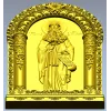 Saint Maximus Icon STL - 3D model for CNC carving