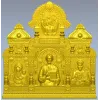 Иконостасный киот - рельефная 3D модель в формате STL