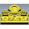 Иконостасный киот - рельефная 3D модель в формате STL