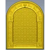 Арочный киот Розетта - 3D модель STL для ЧПУ