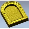 Арочный киот Розетта - 3D модель STL для ЧПУ