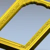 Арочный киот в классическом стиле - 3D модель STL для ЧПУ