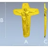Распятие со Святой Богородицей - 3D модель STL для ЧПУ