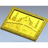 Рельефное панно "Тадж-Махал" - 3D модель STL для фрезера