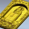 Икона преподобного Никиты Столпника - STL 3D модель для ЧПУ