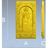 Икона преподобного Никиты Столпника - STL 3D модель для ЧПУ