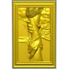 Hand of Jesus - high-relief framed panel STL for CNC carving