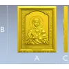 STL модель иконы Святой Великомученицы Марины для ЧПУ