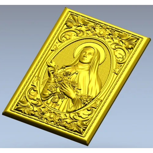 Святая Тереза из Лизьё - 3D модель STL для ЧПУ