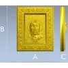Holy Trinity Icon - 3D STL Panel for CNC