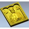 Икона Николай Чудотворец - 3D модель STL для ЧПУ