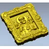 Икона Святой Николай Чудотворец - 3D модель STL для ЧПУ