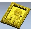 Saint Sergius of Radonezh - High Relief Icon STL
