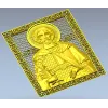 Александр Невский - иконостасный рельеф в формате STL для ЧПУ