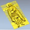 3D модель STL - Икона святого Александра Невского
