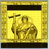 Saint Andrew the First-Called - 3D STL Icon Panel for CNC