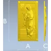 Апостол Андрей - 3D модель (STL) для ЧПУ