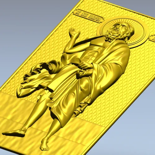Апостол Андрей - 3D модель STL для ЧПУ