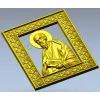 Apostle Paul icon relief STL for CNC carving