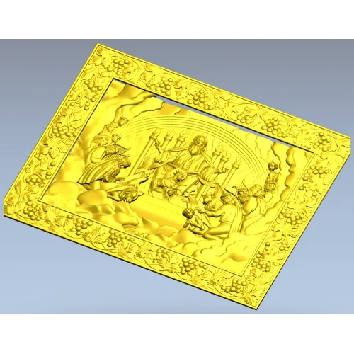 Апостолы пред Господом - 3D модель STL для ЧПУ