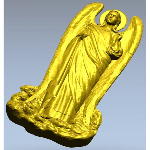 Archangel Gabriel - detailed STL 3D model for CNC