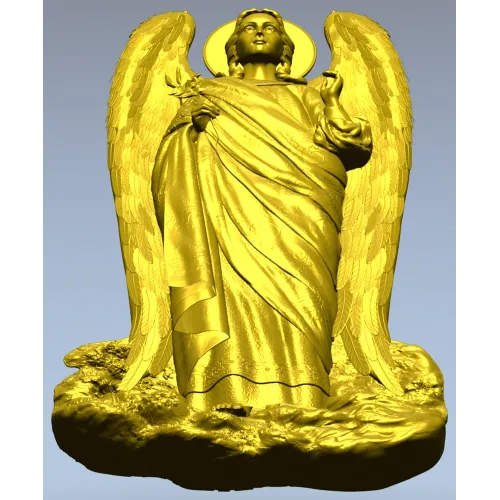 Archangel Gabriel - detailed STL 3D model for CNC