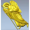 Архангел Гавриил - рельефная 3D модель STL для ЧПУ