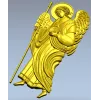 Архангел Гавриил - рельефная 3D модель STL для ЧПУ