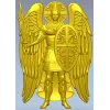 Архангел Михаил - рельеф для ЧПУ в формате STL
