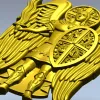 Архангел Михаил - рельеф для ЧПУ в формате STL