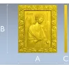 Archangel Michael high-relief icon - STL 3D model for CNC