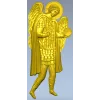 Архангел Михаил - рельефная 3D модель в формате STL для ЧПУ