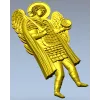 Архангел Михаил - рельефная 3D модель в формате STL для ЧПУ