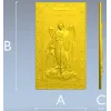 Архангел Михаил - 3D модель STL для ЧПУ