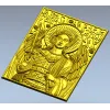 Archangel Michael 3D STL relief for CNC