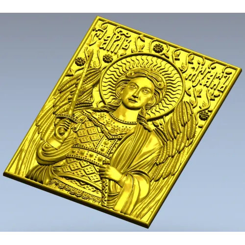 Archangel Michael 3D STL relief for CNC