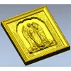 Икона Архистратиг Михаил - 3D модель STL для ЧПУ