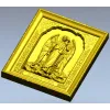 Икона Архистратиг Михаил - 3D модель STL для ЧПУ