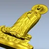 Афонская Божья Матерь - 3D модель STL для ЧПУ