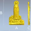 Афонская Божья Матерь - 3D модель STL для ЧПУ