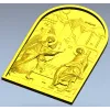 Благовещение Пресвятой Богородицы - 3D релеф в формате STL