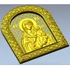 Богородица с Младенцем - 3D STL модель для ЧПУ