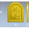 Богородица "Умиление" - 3D модель STL для ЧПУ