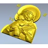 Богородица Умиление - 3D модель STL для ЧПУ