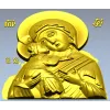 Богородица Умиление - 3D модель STL для ЧПУ
