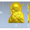 Богородица Умиление - 3D модель STL для ЧПУ