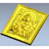 Богородица Владимирская - рельефная 3D модель STL для ЧПУ